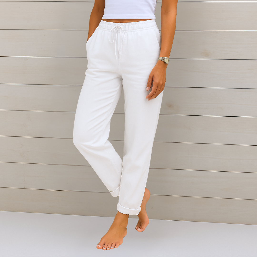 Anne | Luxe Linen Pants