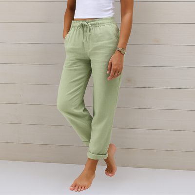 Anne | Luxe Linen Pants