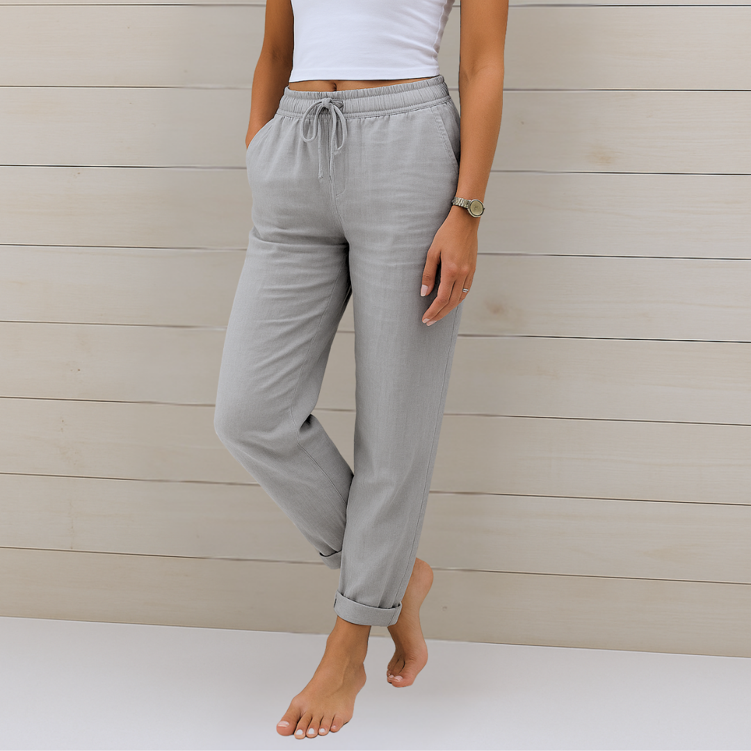 Anne | Luxe Linen Pants