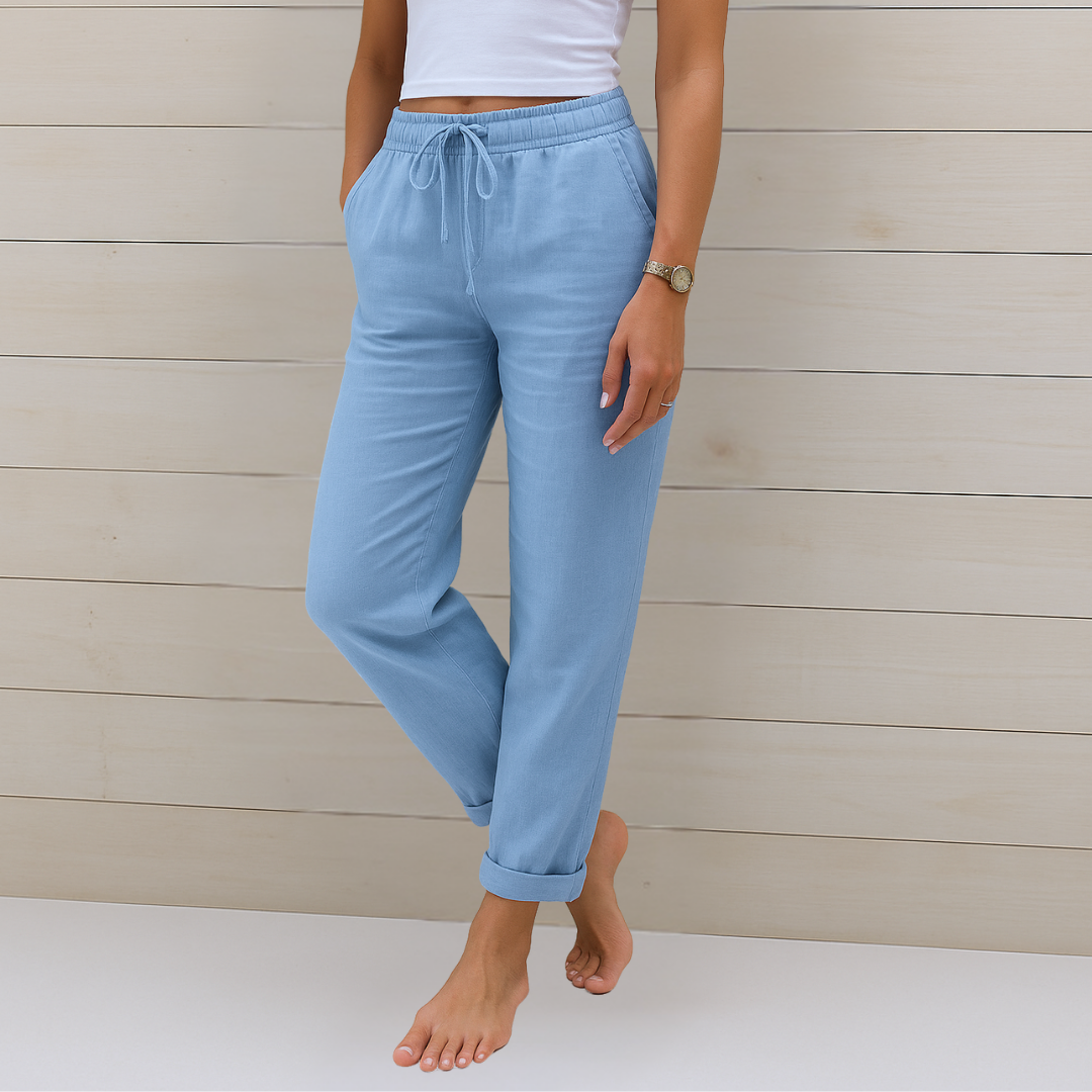 Anne | Luxe Linen Pants