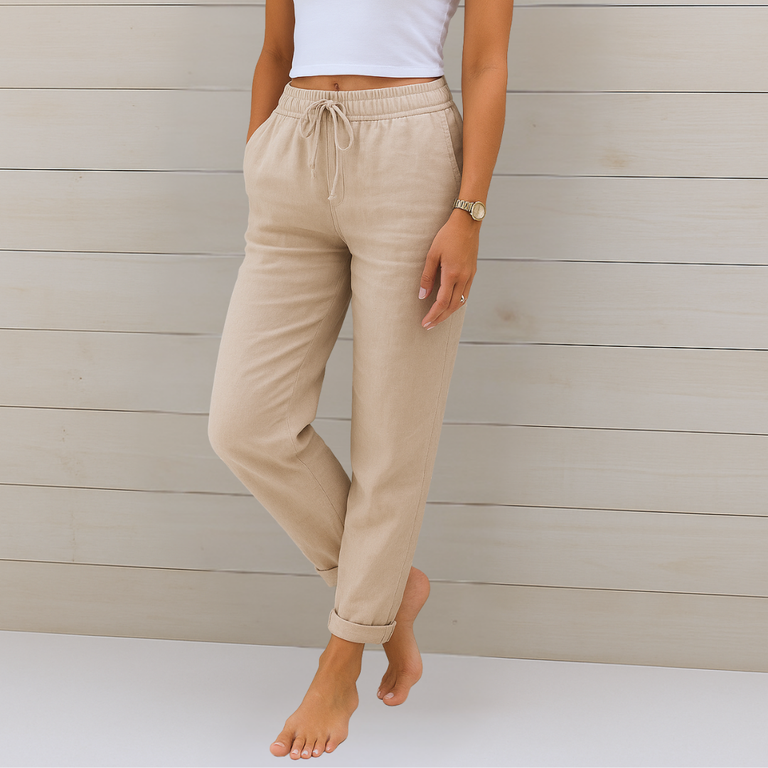Anne | Luxe Linen Pants