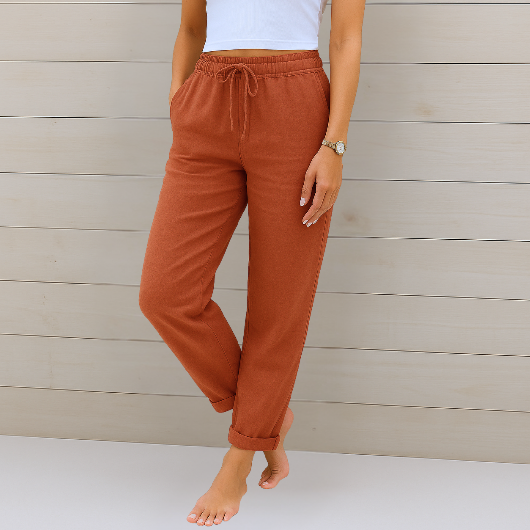 Anne | Luxe Linen Pants