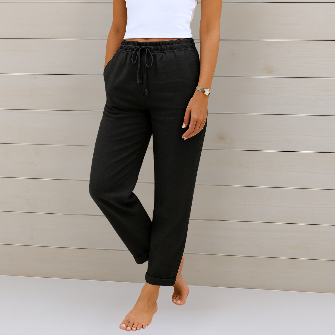 Anne | Luxe Linen Pants