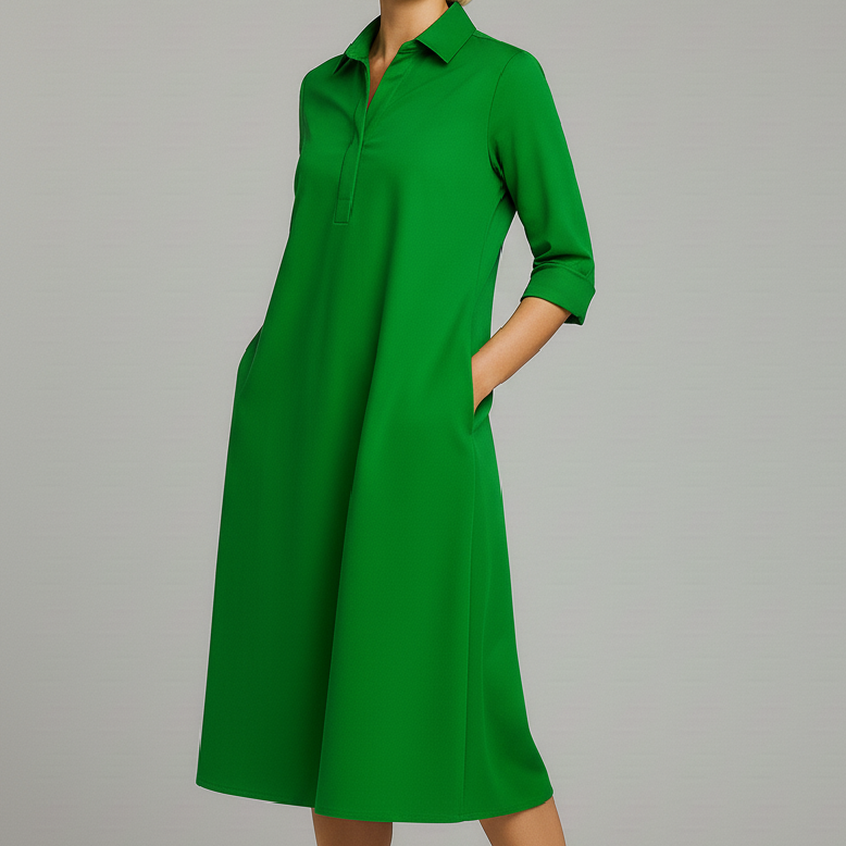 Clarisse™ Elegant Midi Dress