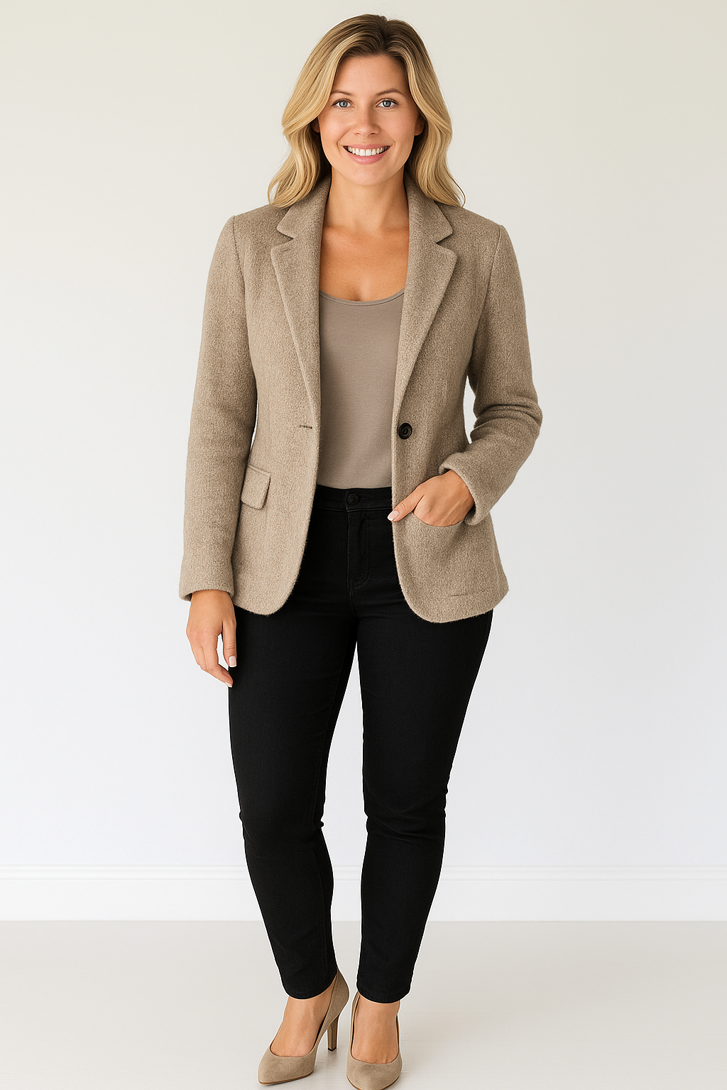 Renata | Classic Wool Blazer