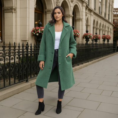 Brianna™ - Long Knit Coat