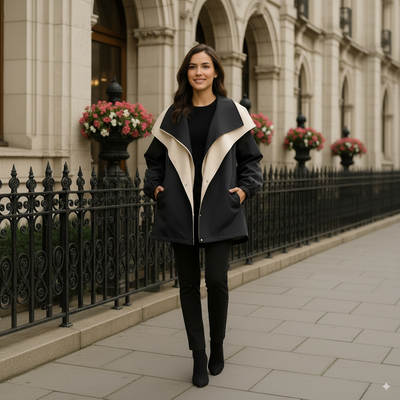 Xiandra™ - Trendy Hooded Windbreaker Coat