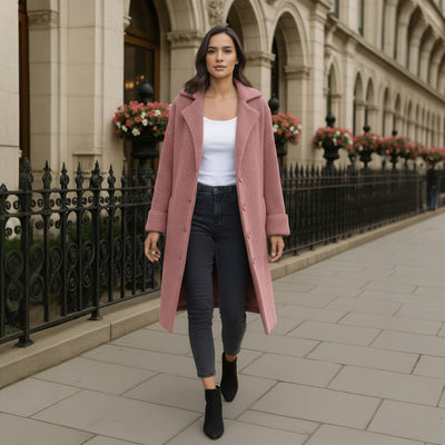 Brianna™ - Long Knit Coat