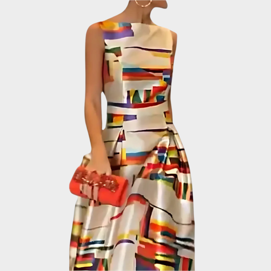 Sophia | Shimmering Linear Dress