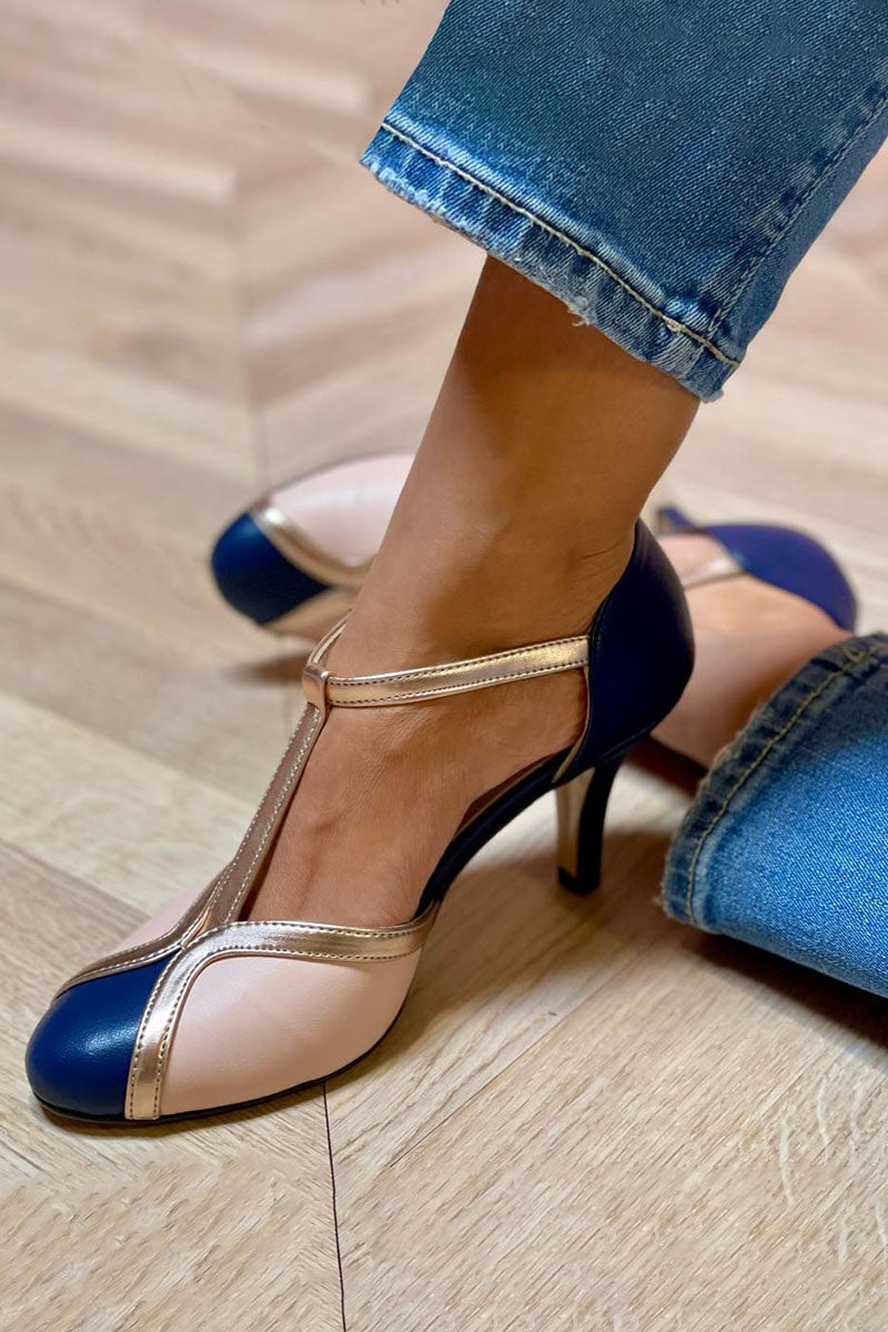 Alessia - Elegant T-Strap