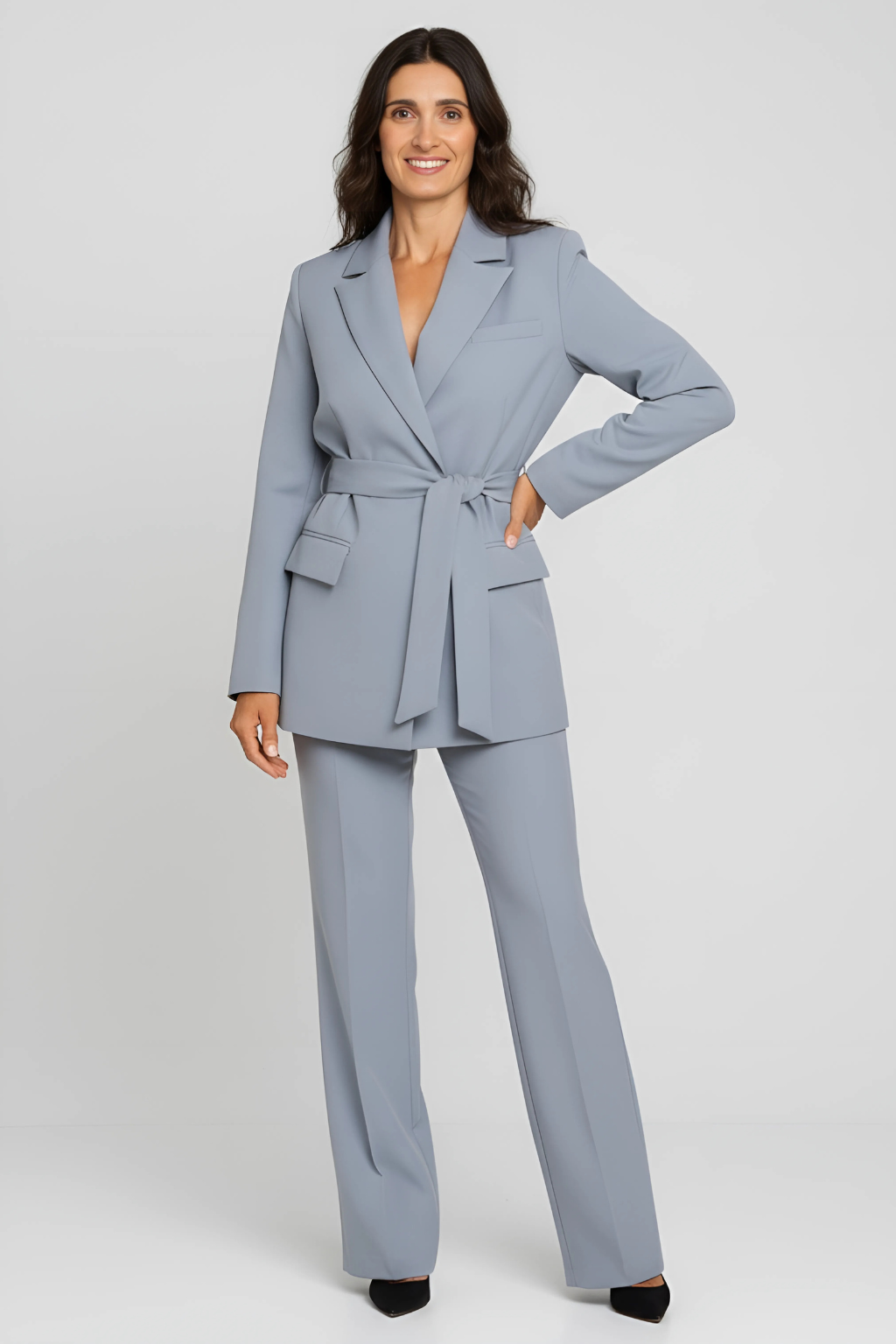 Shanna | Women's Blazer with Belt for a Chic Look