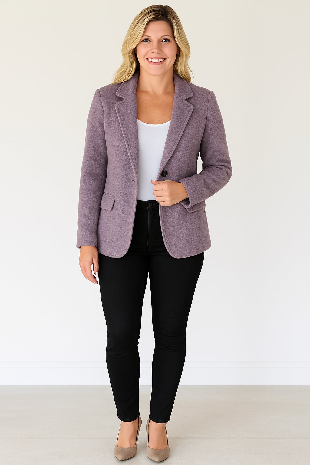 Renata | Classic Wool Blazer