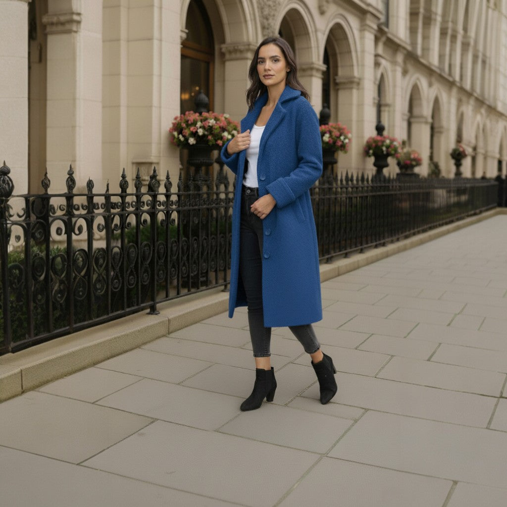 Brianna™ - Long Knit Coat