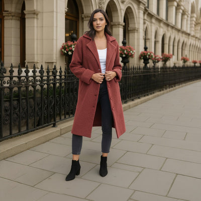 Brianna™ - Long Knit Coat