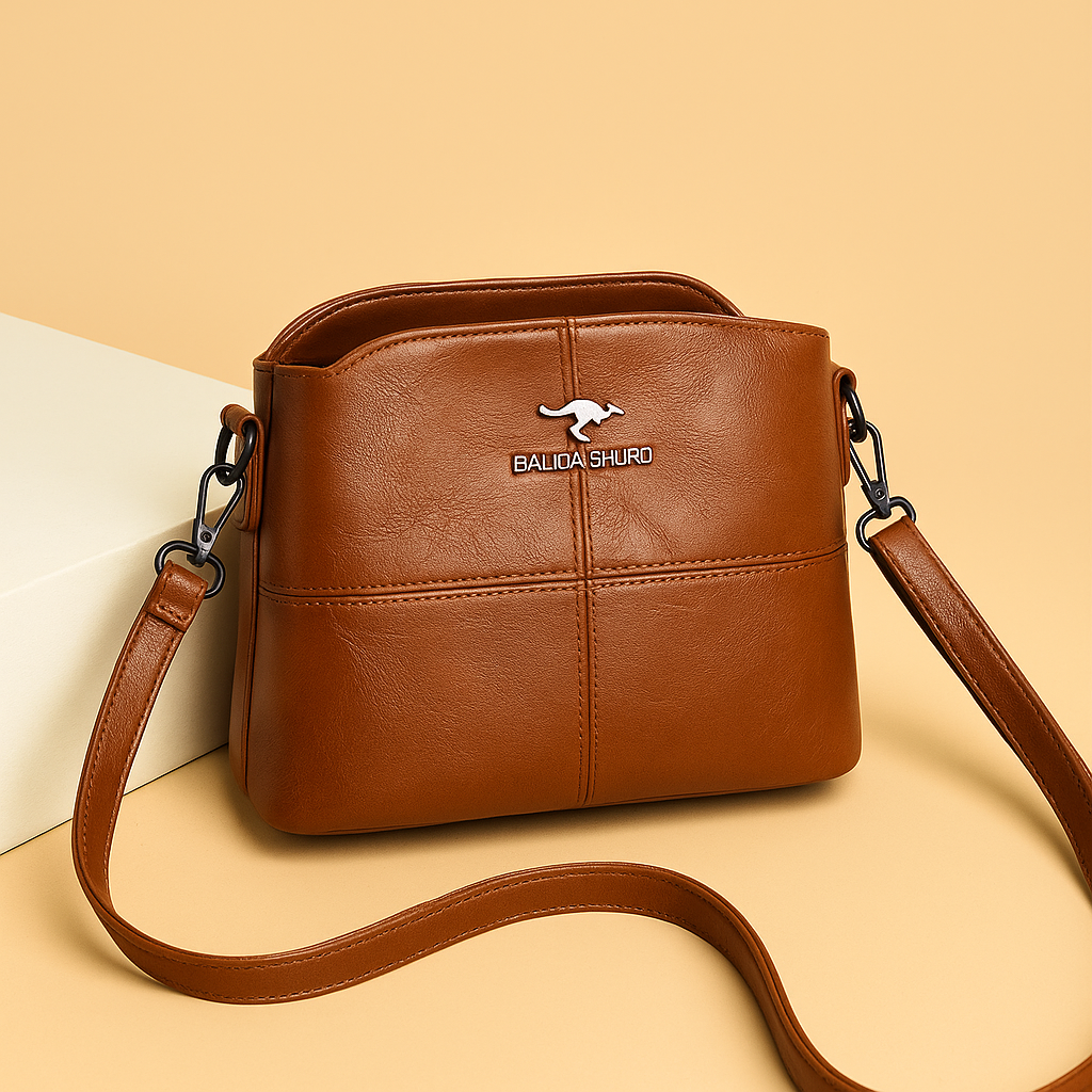 Adina Leather Satchel