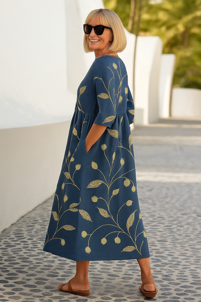 Eliza | Elegant Midi Dress