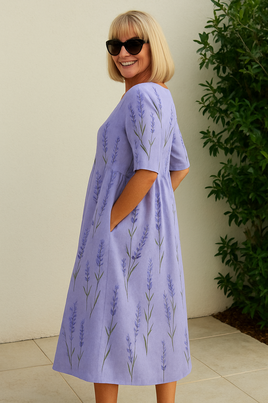 Eliza | Elegant Midi Dress