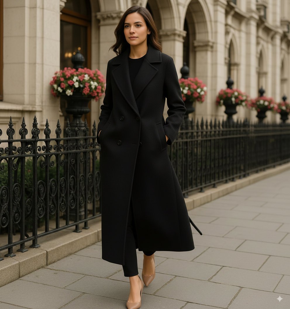 Sophia™ - Elegant Wool Coat for Women