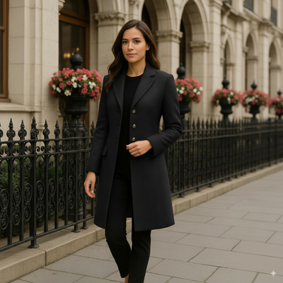 Hanna™ - Prestige Wool Coat