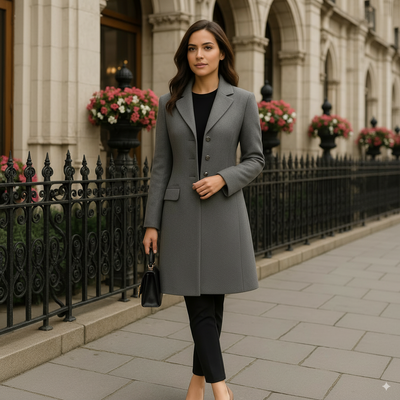Hanna™ - Prestige Wool Coat
