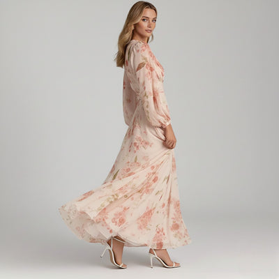 Grace Pink Floral Maxi
