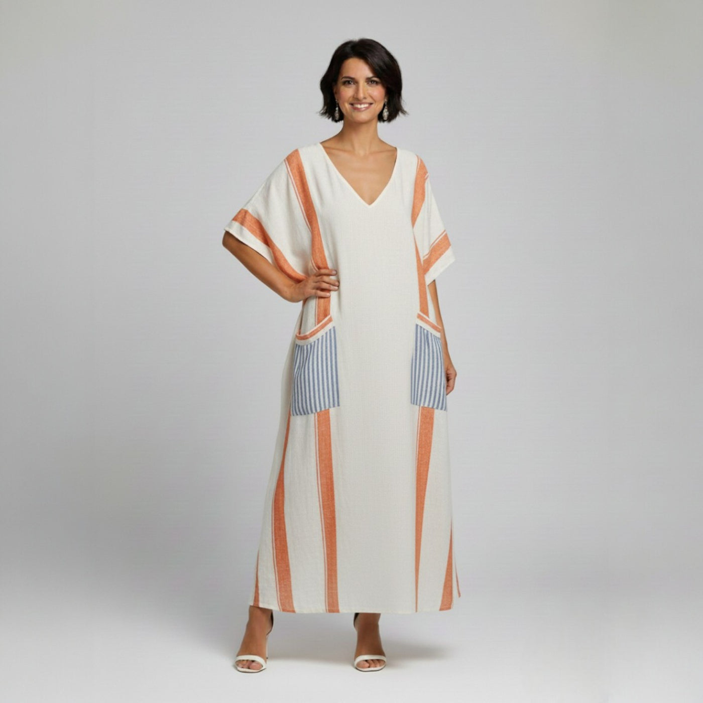 Bohemian Linen Dress