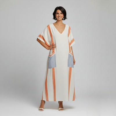 Bohemian Linen Dress