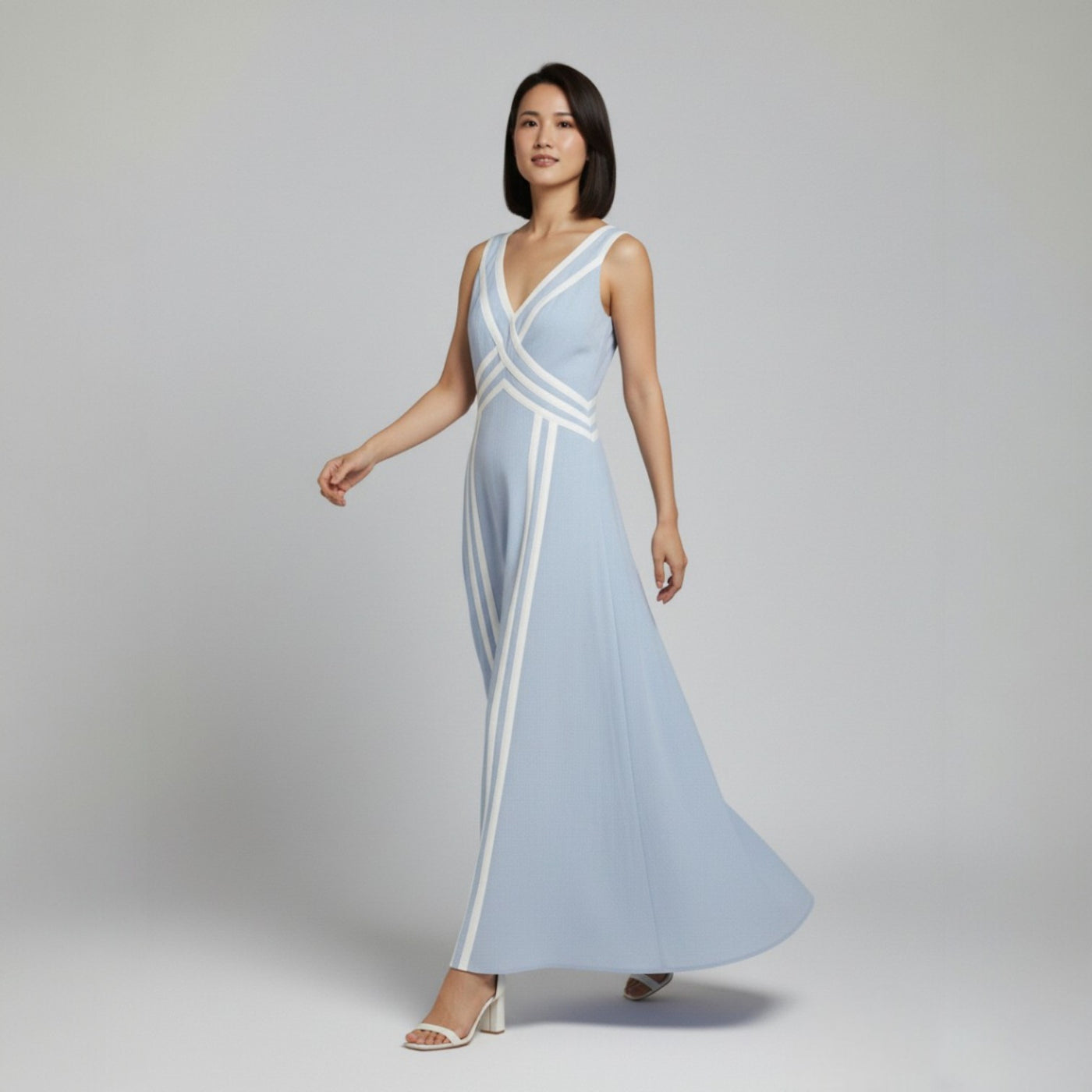 Chic Crossed Linen