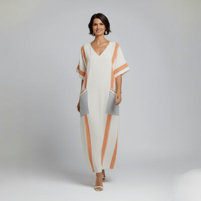 Bohemian Linen Dress