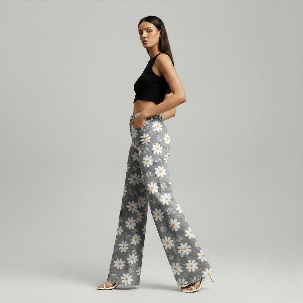 Charlotte™ - Floral Wide Pants
