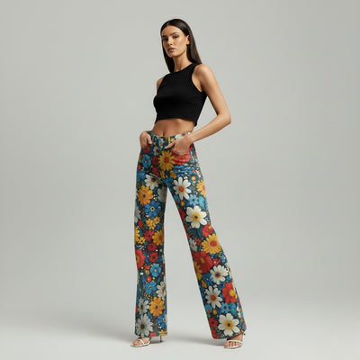 Charlotte™ - Floral Wide Pants