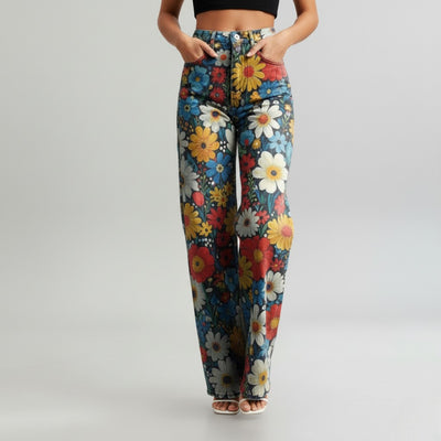 Charlotte™ - Floral Wide Pants