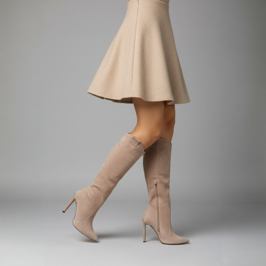 Fiona | Tall Comfort Leather Boots