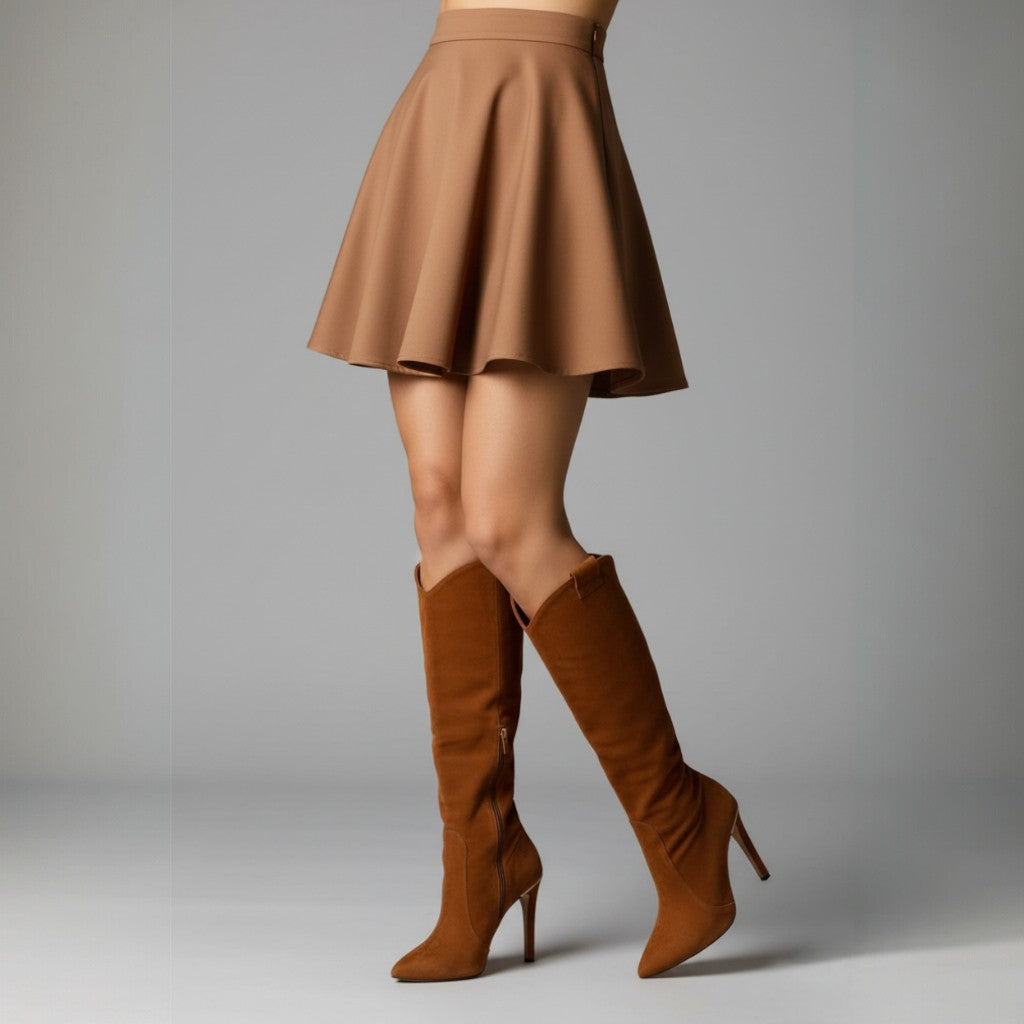 Fiona | Tall Comfort Leather Boots