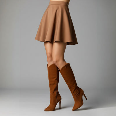 Fiona | Tall Comfort Leather Boots