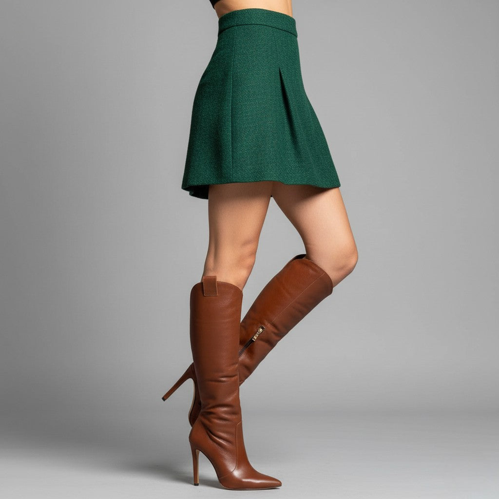 Fiona | Tall Comfort Leather Boots