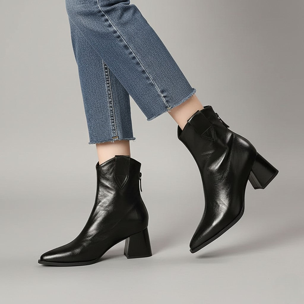 Mallory | Vintage High Heel Boots