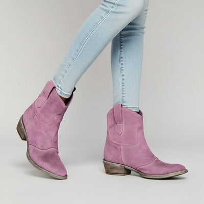 Harley | Vintage Cowboy Ankle Boots