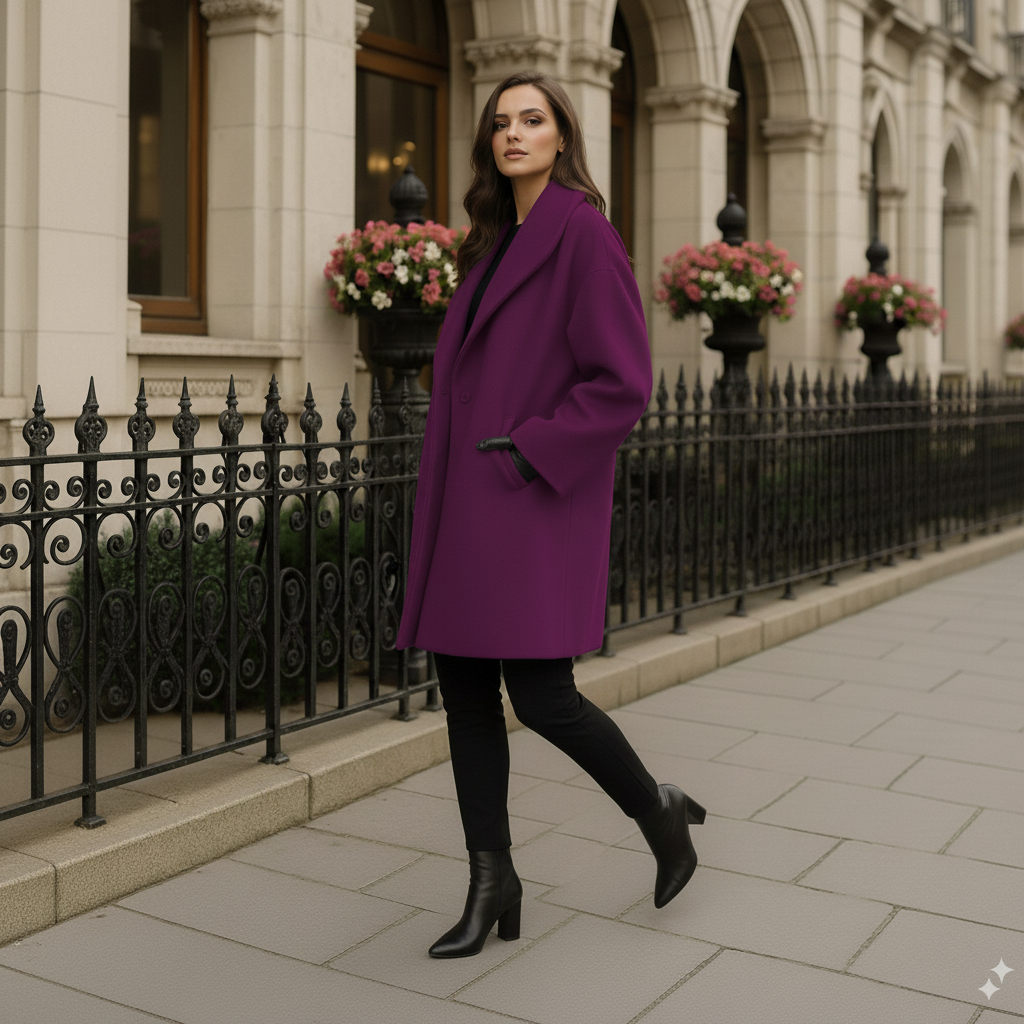 Lisa™ - Woman's Coat for the Fall and Winter