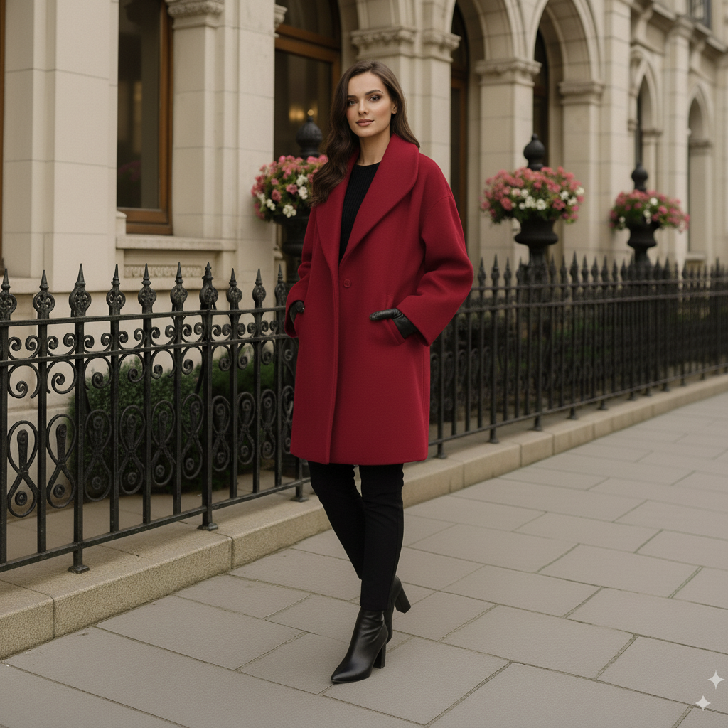 Lisa™ - Woman's Coat for the Fall and Winter
