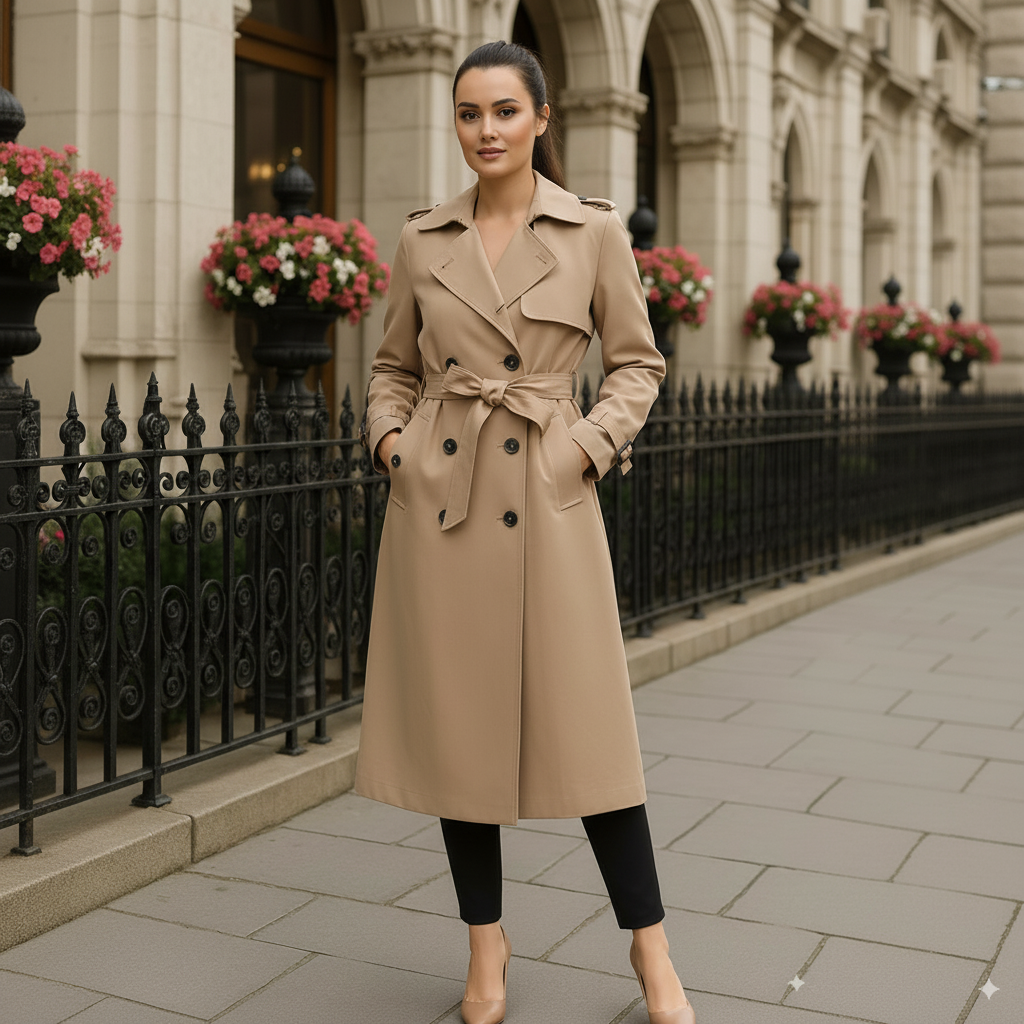 Ella™ - Waterproof Trench Coat