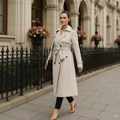 Ella™ - Waterproof Trench Coat
