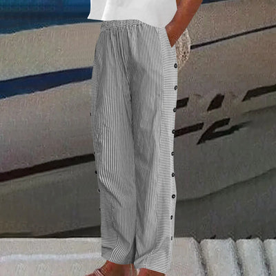 Anna | Seabreeze Striped Pants