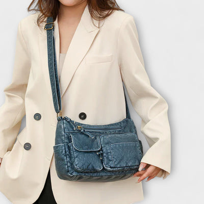 Sharon™ Old-School Leather Bag