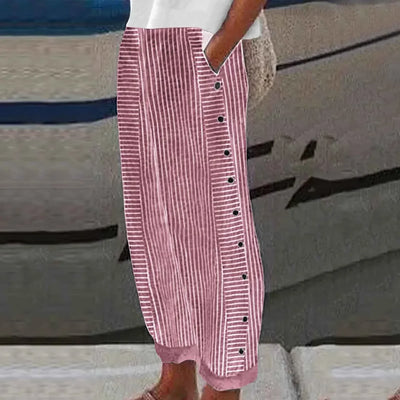 Anna | Seabreeze Striped Pants