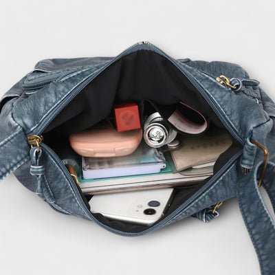 Sharon™ Old-School Leather Bag