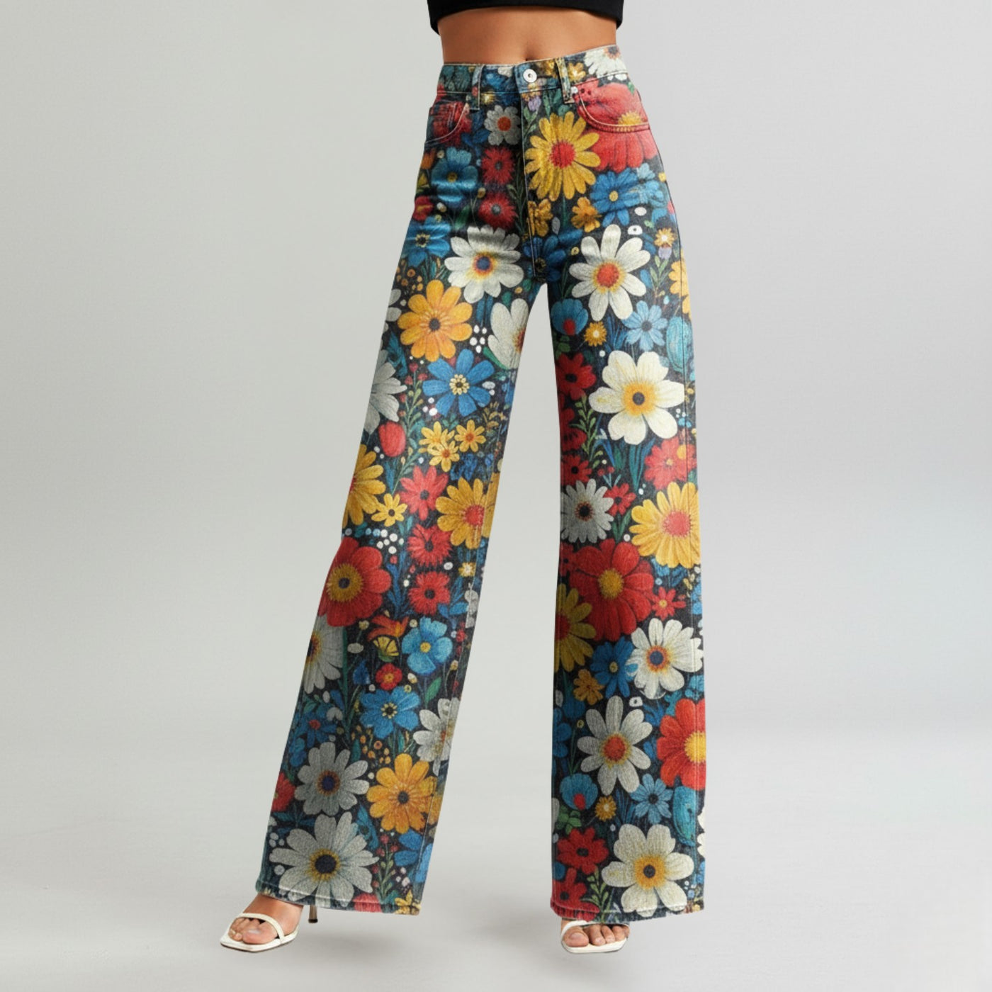 Charlotte™ - Floral Wide Pants
