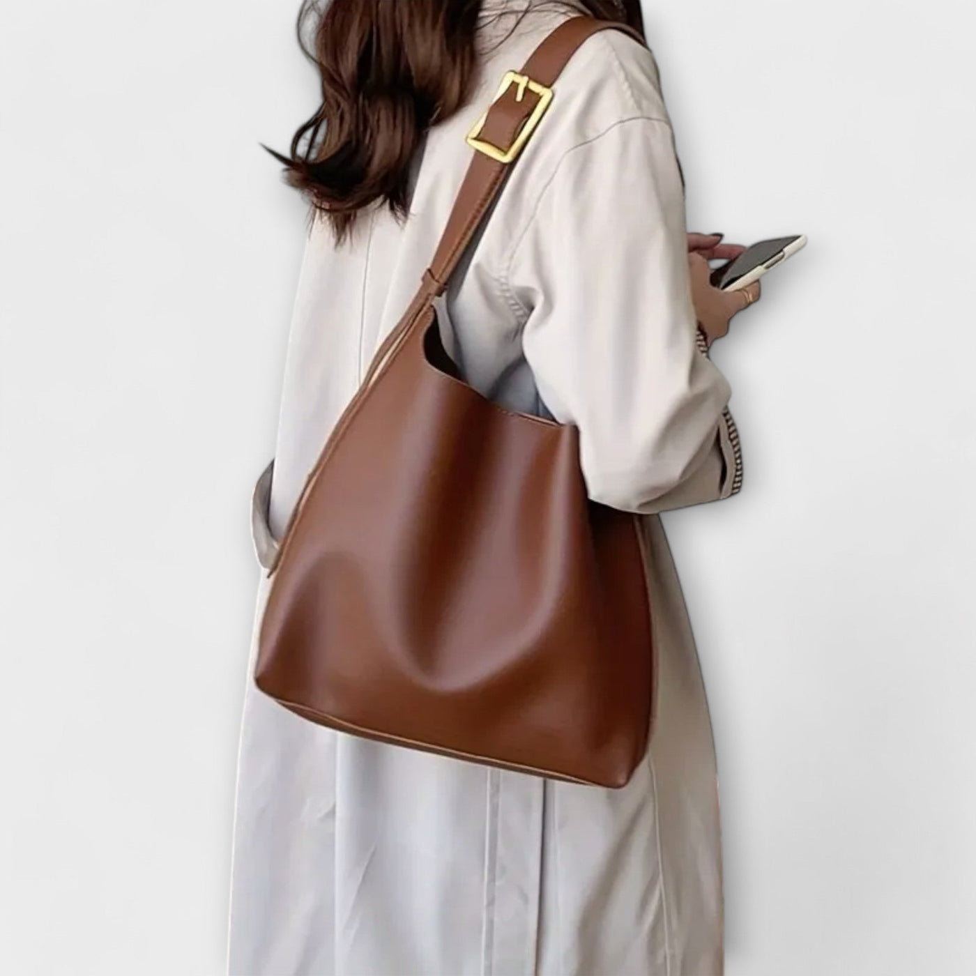 Nevaeh™ Elegant Leather Shoulder Bag