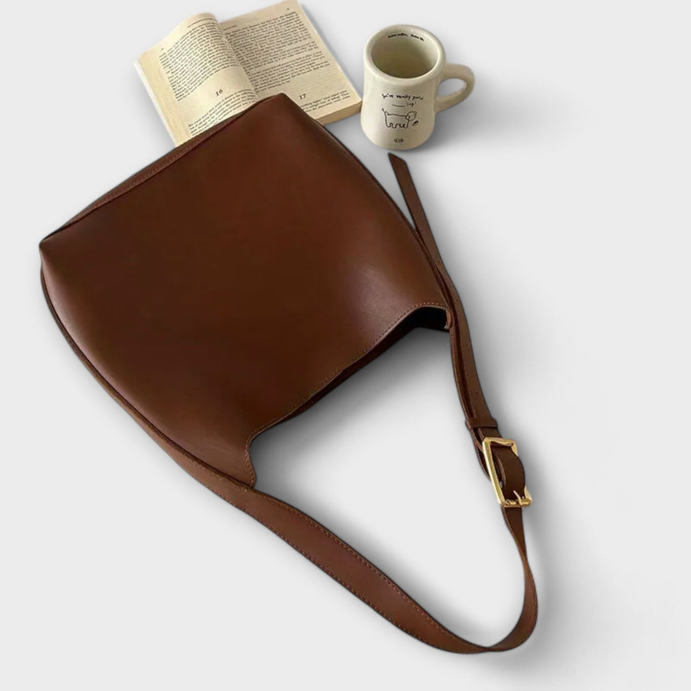 Nevaeh™ Elegant Leather Shoulder Bag