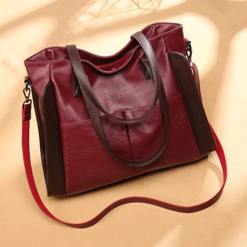 Indigo Leather Purse